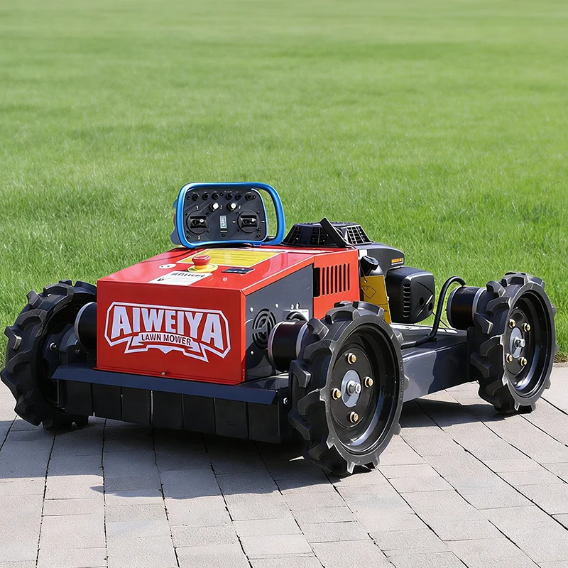 

Индивидуально настраиваемая полноприводная газонокосилка-робот для удаления сорняков с дистанционным управлением для уборки газонов в садах