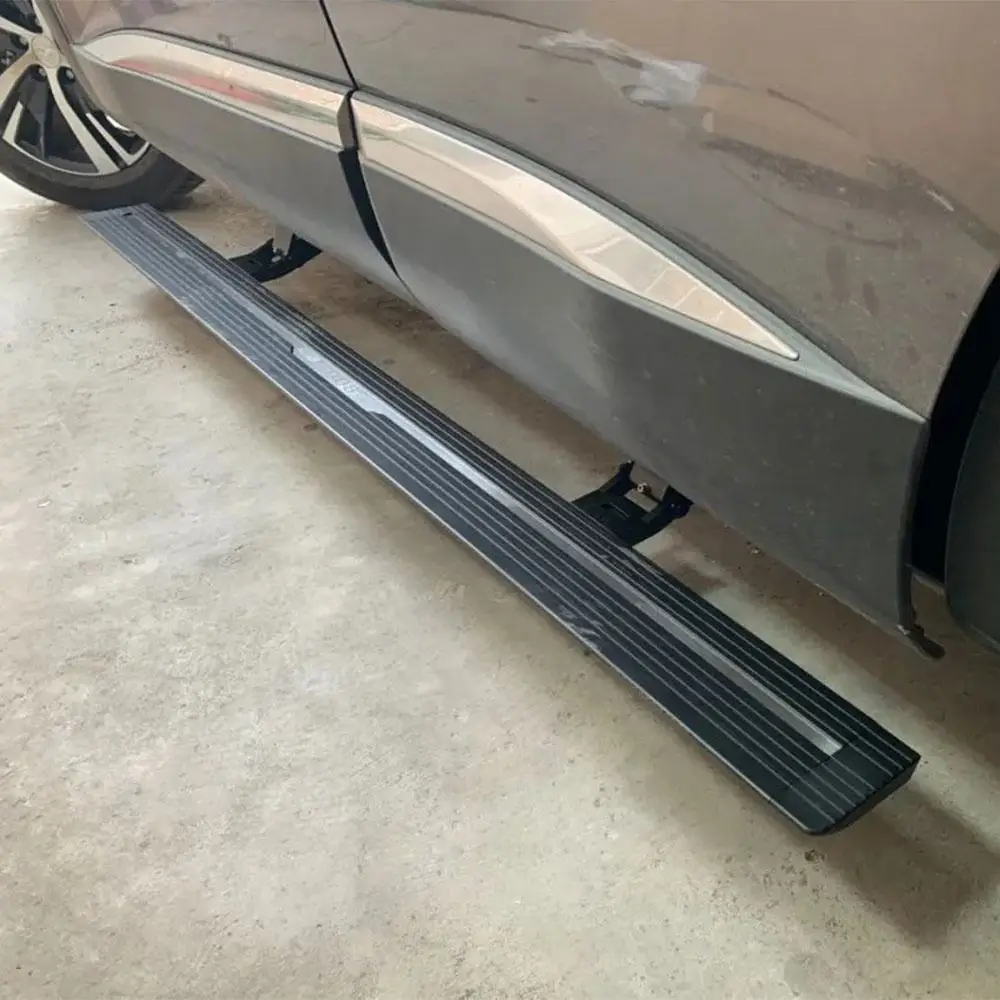Factory Fast Delivery Custom Logo Aluminum Alloy IP8 Waterproof Car Power Running Board Electric Side Step Pedal Landrover 3