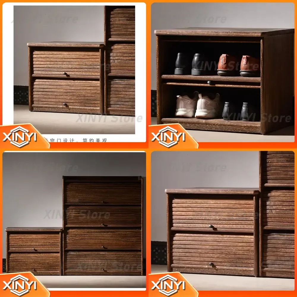for Chinese Entryway Bench for Solid Wood Storage Ottoman for Entry Shoe Organizer for Home Decor Accent Seat Stool