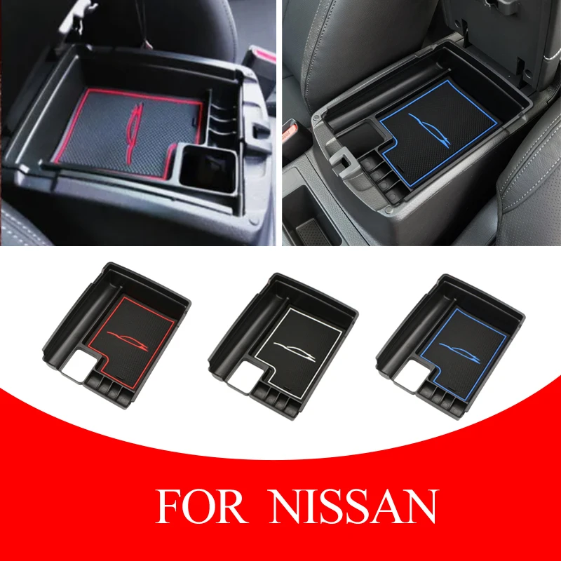 

Car Interior ABS Armrest Box For Nissan X-trail T32 Rogue 2014-2021 Arm Rest Glove Tray Holder Case Pallet Container