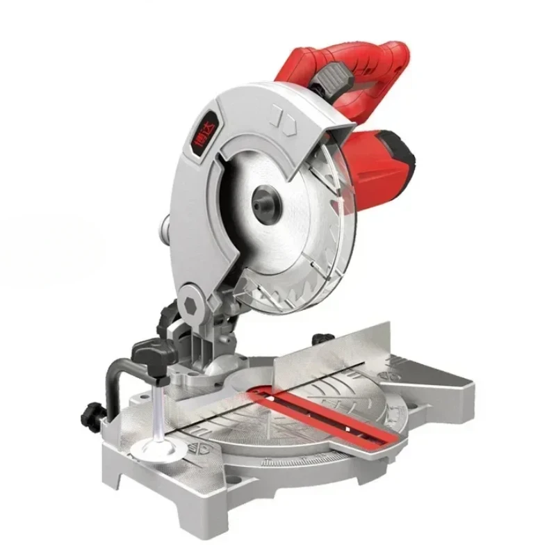 7 Inch Positioning Aluminum Saw Machine, Multi-Function Wood Cutting Machine Miter Saw Machine Multi-Angle Cutting