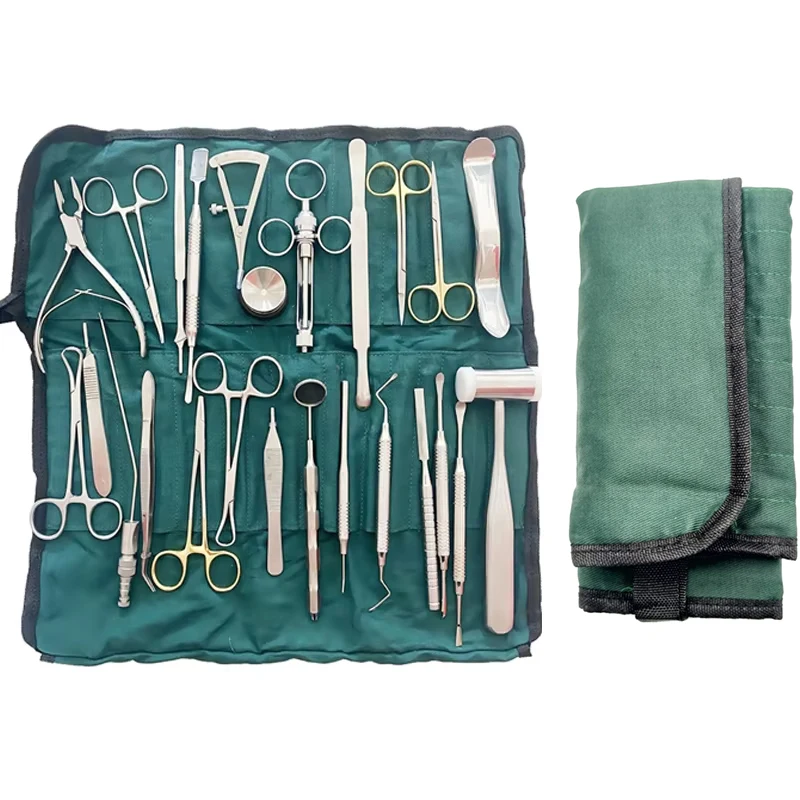 

26Pcs Dental Implant Surgery Kit - Professional Basic Instrument Set for Dentists High-Quality Surgical Tools & Supplies