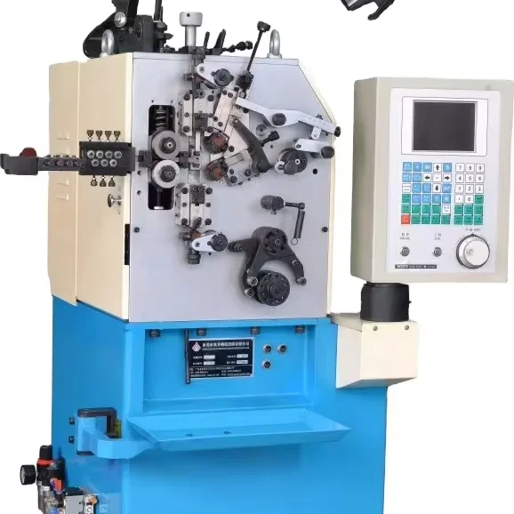 

The Spring Machine with Fast Production Speed Steel Wire CNC Spring Coiler Mattress Coil Machine for Custom Spring Shapes