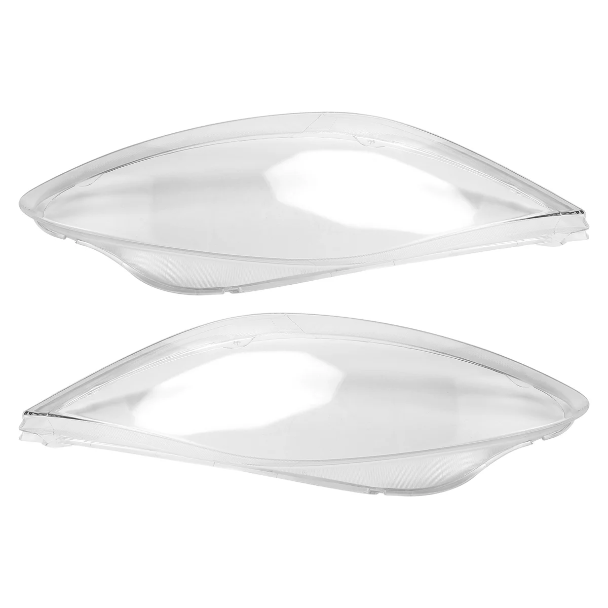 Car Headlight Lens Shell Headlamp Cover Plexiglass Lamp Shade Transparent Lampshade Housing for Seat 2009-2012