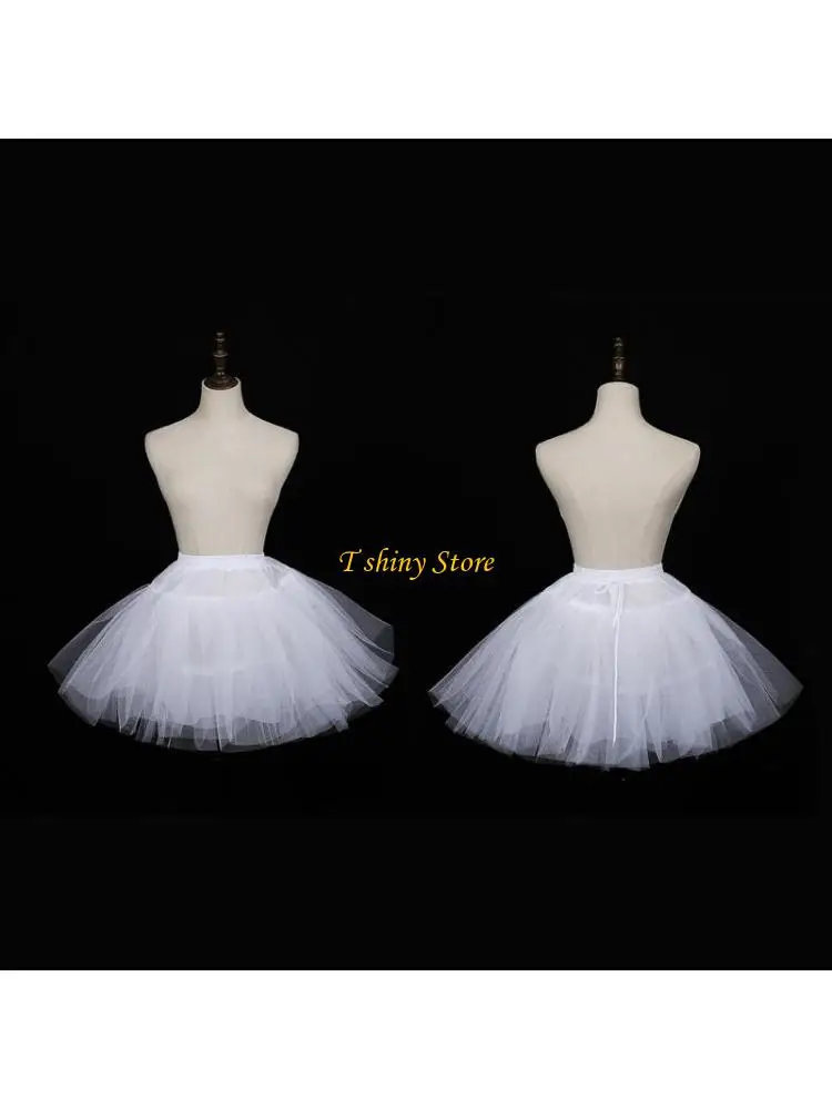 

N58F Tulle Underskirt For Ballet Tutu Girls Crinoline Petticoat Underskirt Hoopless