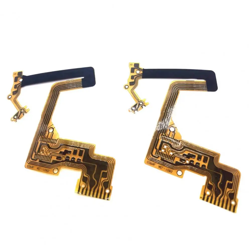 Useful Lens Flex Cable Fine Workmanship Black Yellow DSLR Camera Lens Aperture Cable Replacement  FPC Lens Aperture Cord