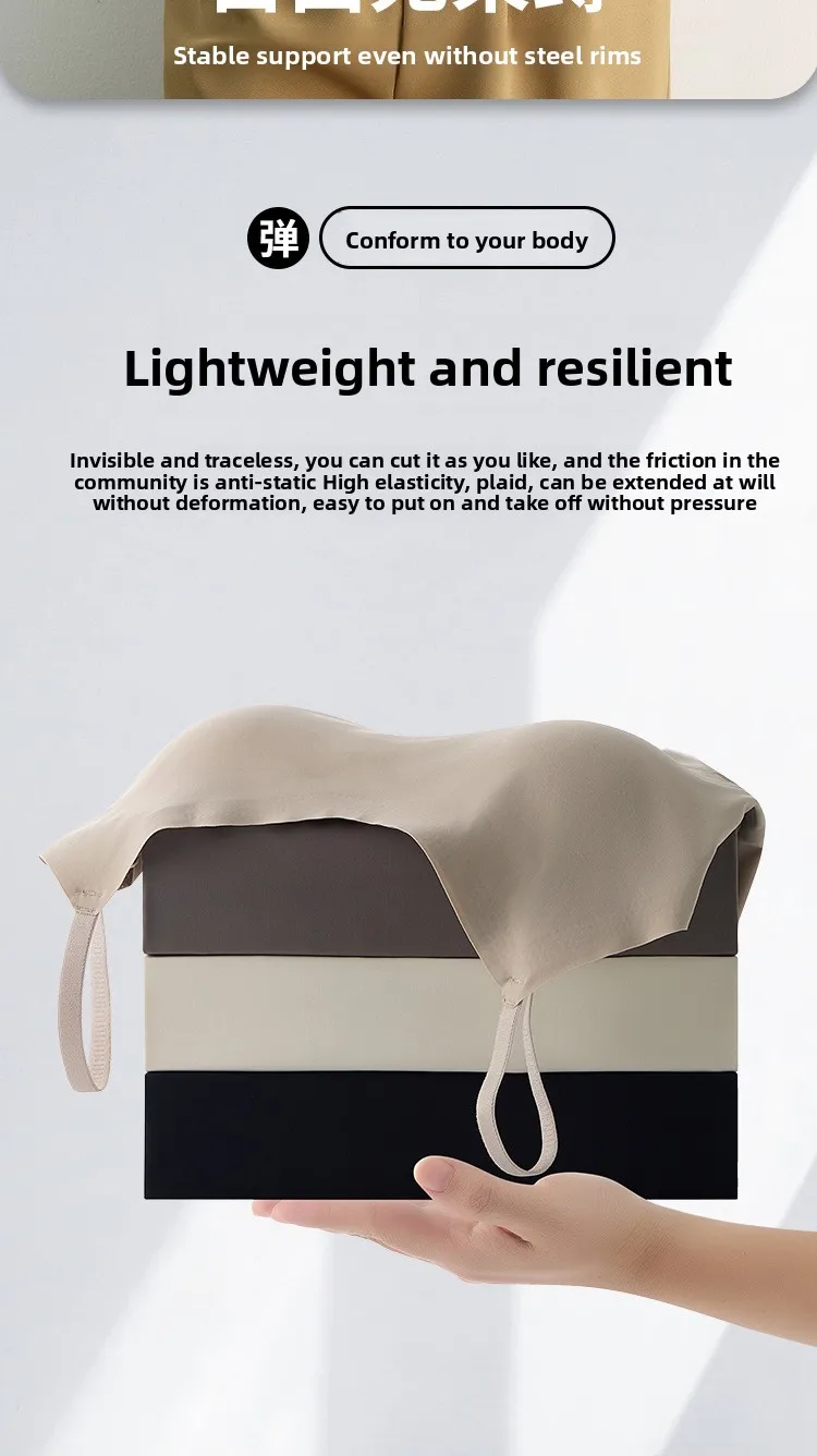 M-2XL Schönes Rückenträger-Top mit integriertem BH, Damen-Sommer-Top mit festem Cup, als Oberbekleidung oder Untertop geeignet, für 40-80 kg. – Detail 6
