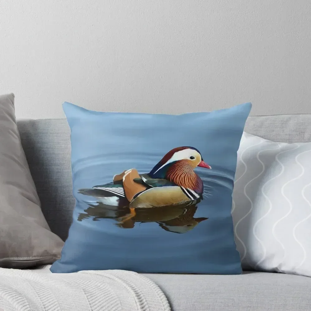 

Mandarin Duck Throw Pillow Decorative Cushion Cover pillows decor home christmas decorations 2025 pillow