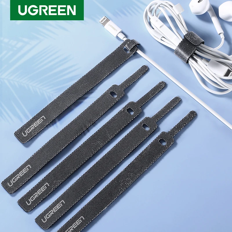 UGREEN Cable Organizer Cable Holder Cord Protection For iPhone Mouse Earphone Wire Winder USB Cable Management Charger Protector