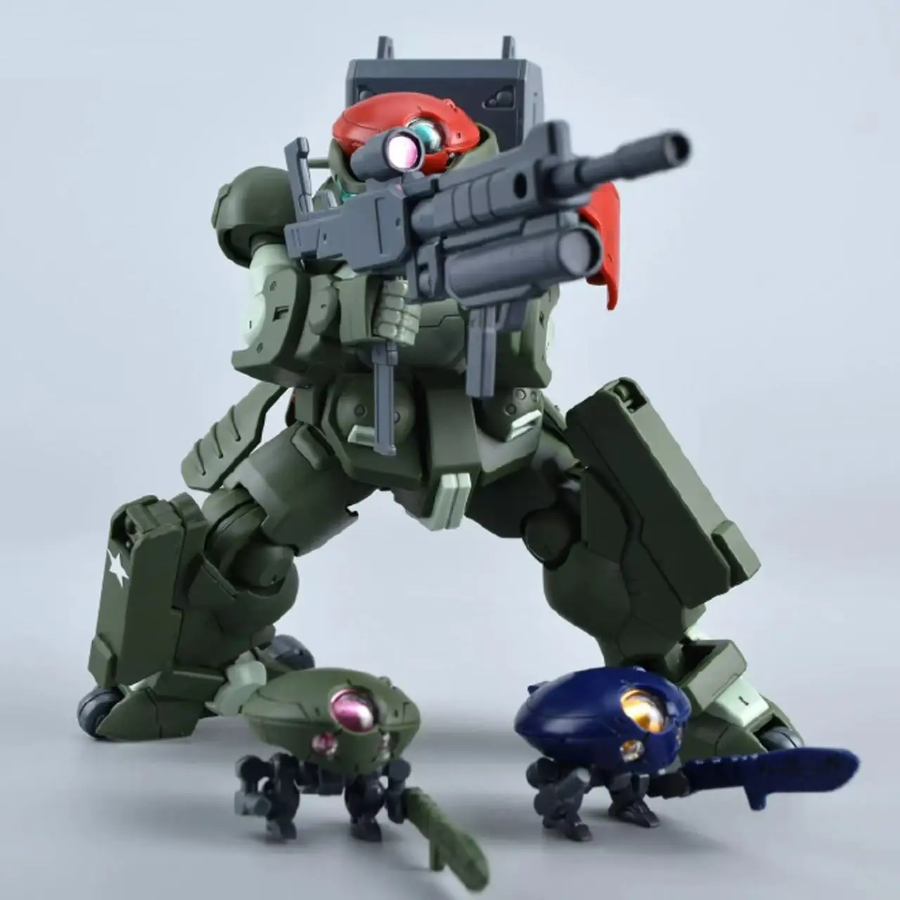 

In Stock 1/144 HG JIUZHOU Model Grimoire Red Beret Robot Assembly Model Kit Action Figures Plastic Models for Hobbyists