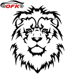 Cool Lion Head Windscreen Car Sticker Automobiles Motorcycles Accessories PVC Decals for BMW VW Audi Octavia Gti