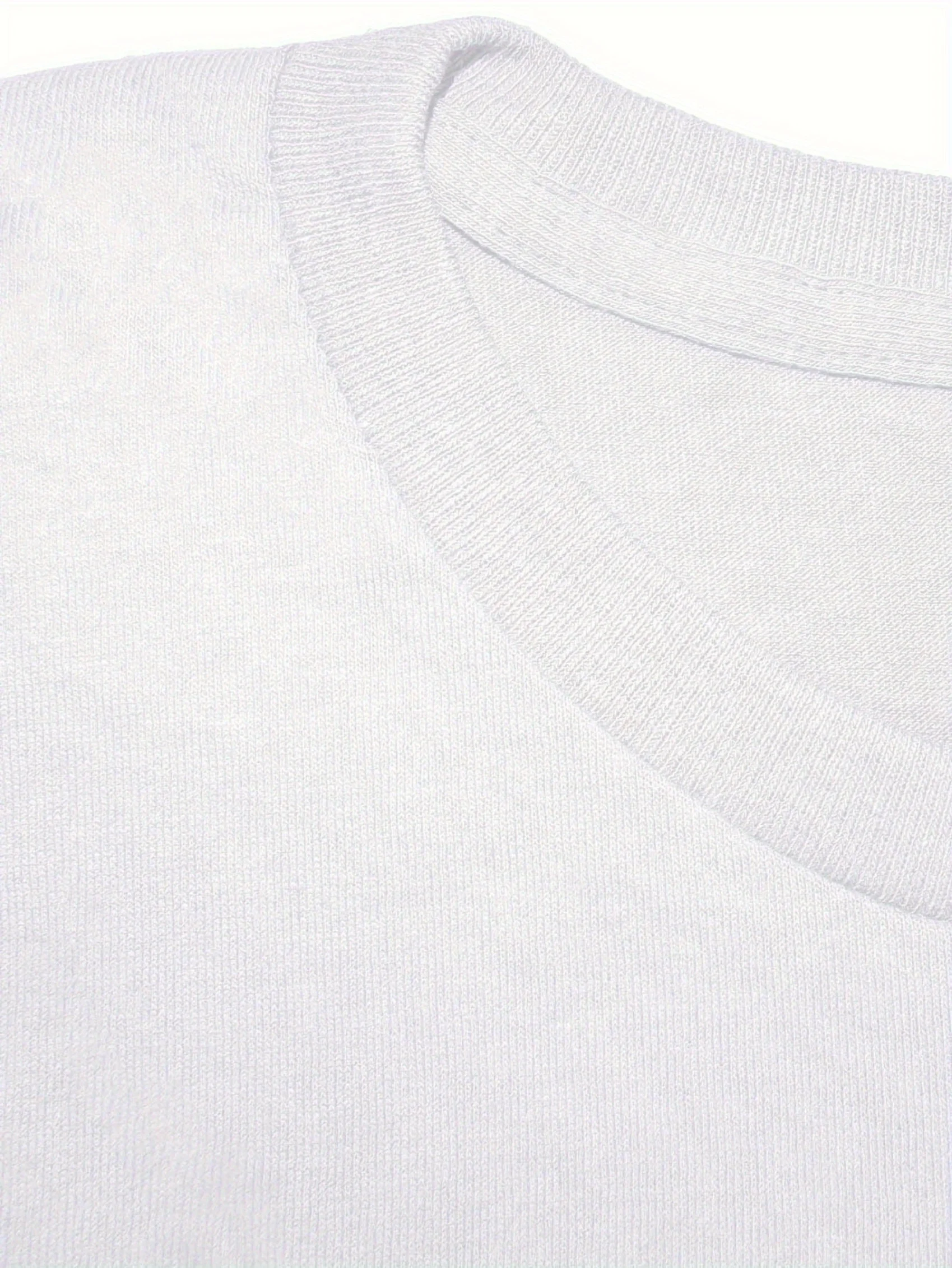 T-shirt girocollo da donna con stampa di lettere HAUNT PEOPLE taglie forti, t-shirt grafica casual e alla moda, top primaverile ed estivo 0XL-4XL