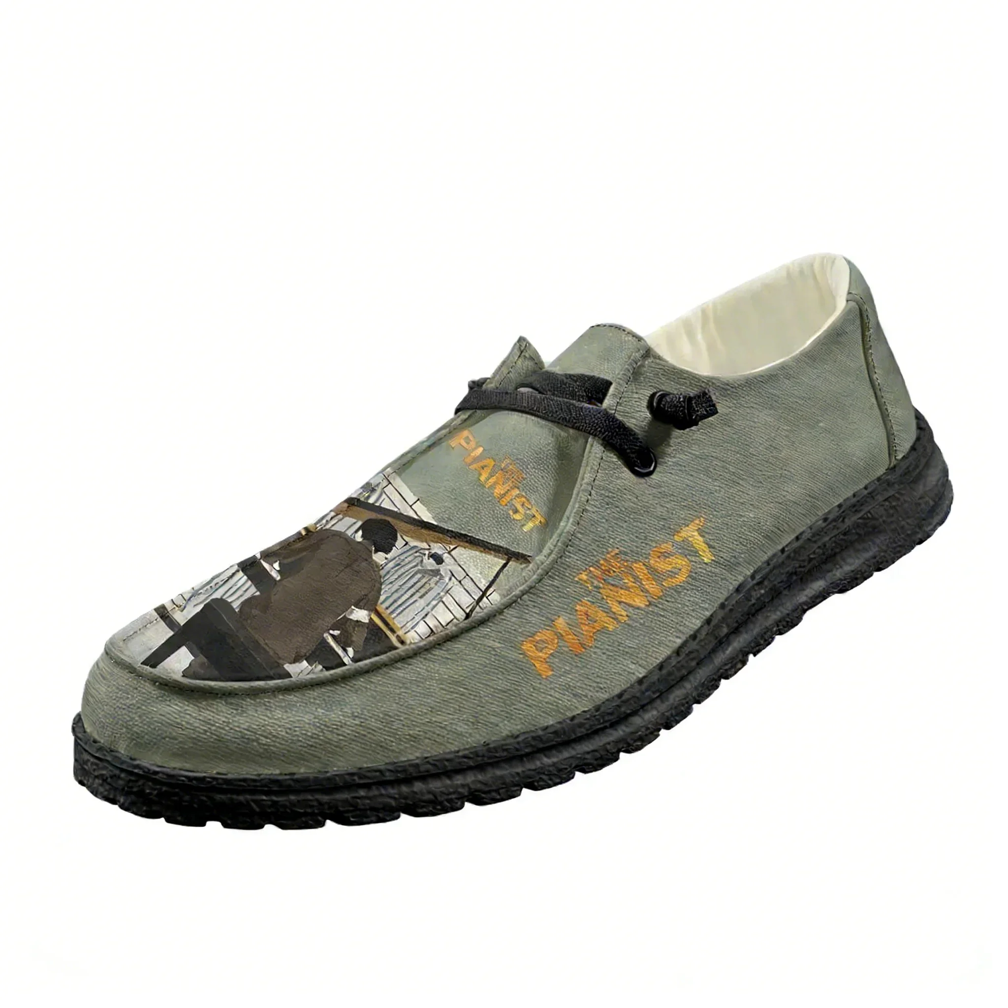 The Pianist Casual Shoes Mens Womens Flat Footwear Indoor Outdoor Lightweight Shoes Fashion Popular Patterns Customized Shoes