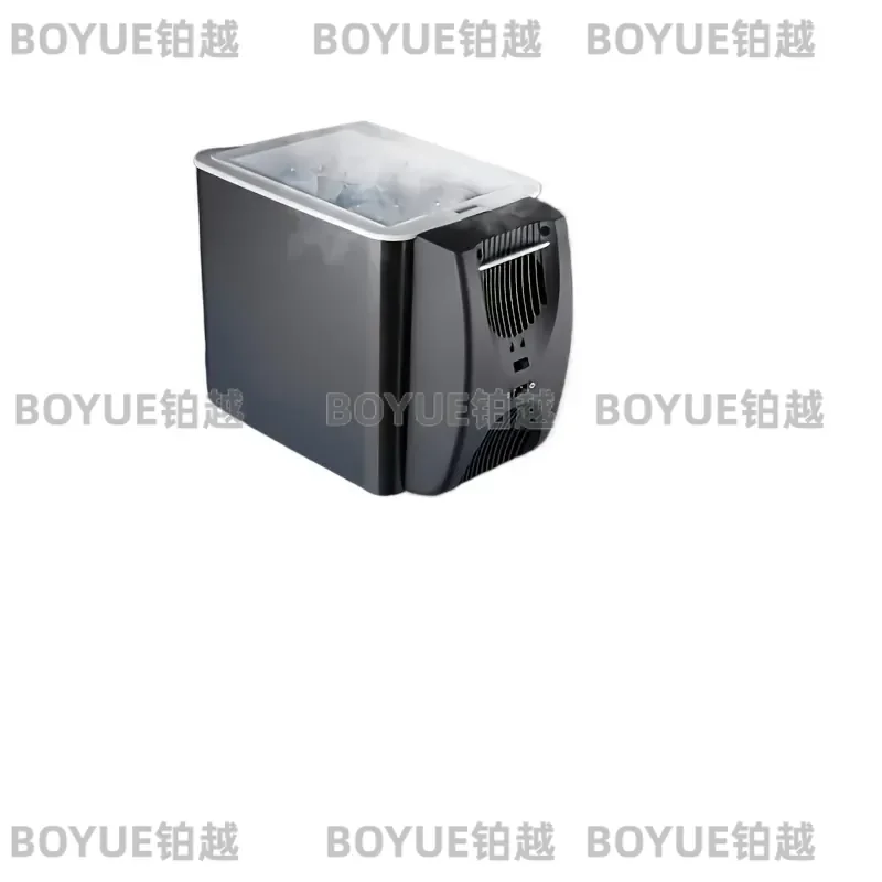 Portable Mini Car Refrigerator 6L Thermoelectric Cooler Freezer 12V DC Plug In Compact Fridge for Food Fruit Beverage Travel