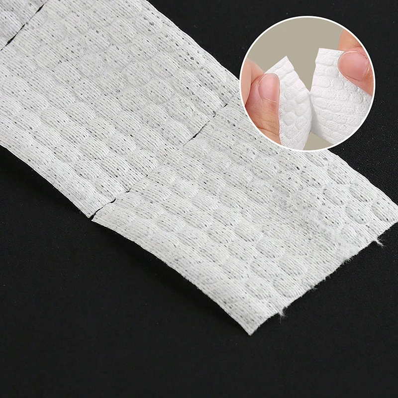 500/1000Pcs Roll Professional Lint Free Nail Art Gel Polish Cotton Remover Cotton Cleaning Nail Wiping Pad Nail Wipe Cosmetic image 5