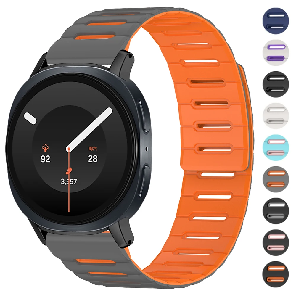 Magnetic Band for Samsung Galaxy Watch 9 8 44mm 40mm Silicone Loop Straps Galaxy 8 Classic 46mm Replacement Bracelet Accessories