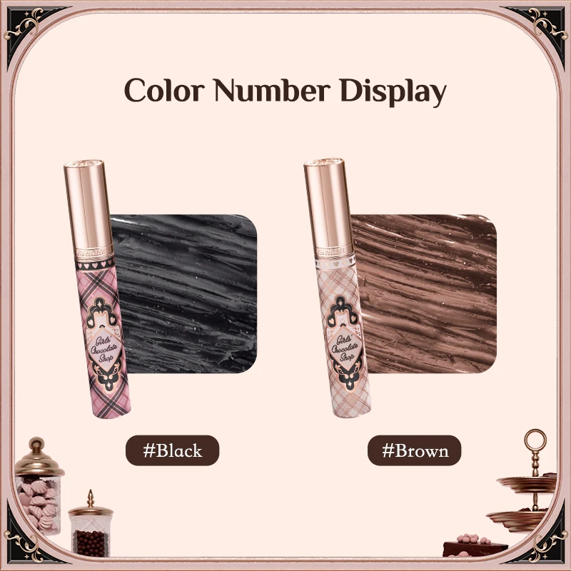 Flower Knows Chocolate Wonder-Shop Mascara 3.5ml Eyelash Lengthening Mascara Waterproof Beauty Makeup