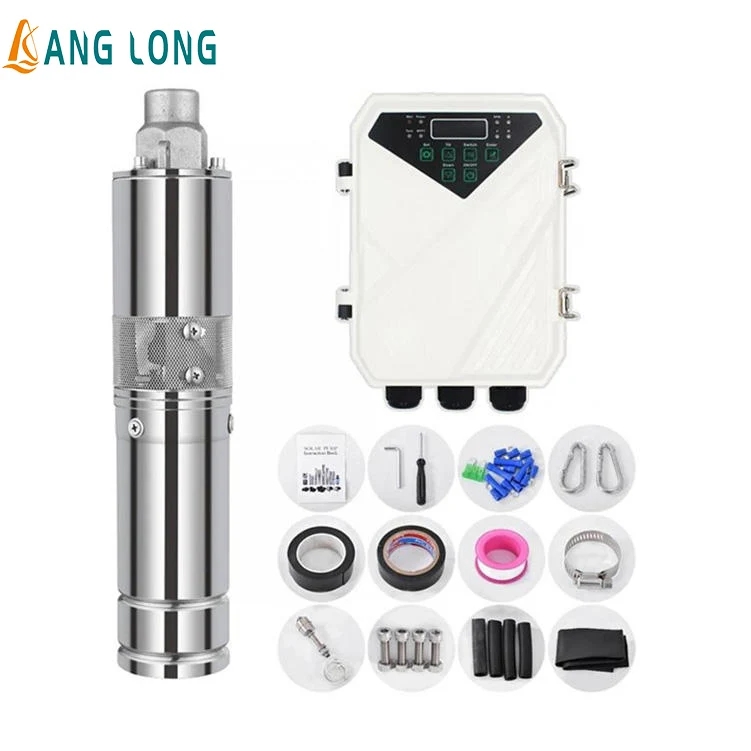 Solar Submersible Deep Well Water Pump Irrigation Dc Solar Water Pump Complete Kit