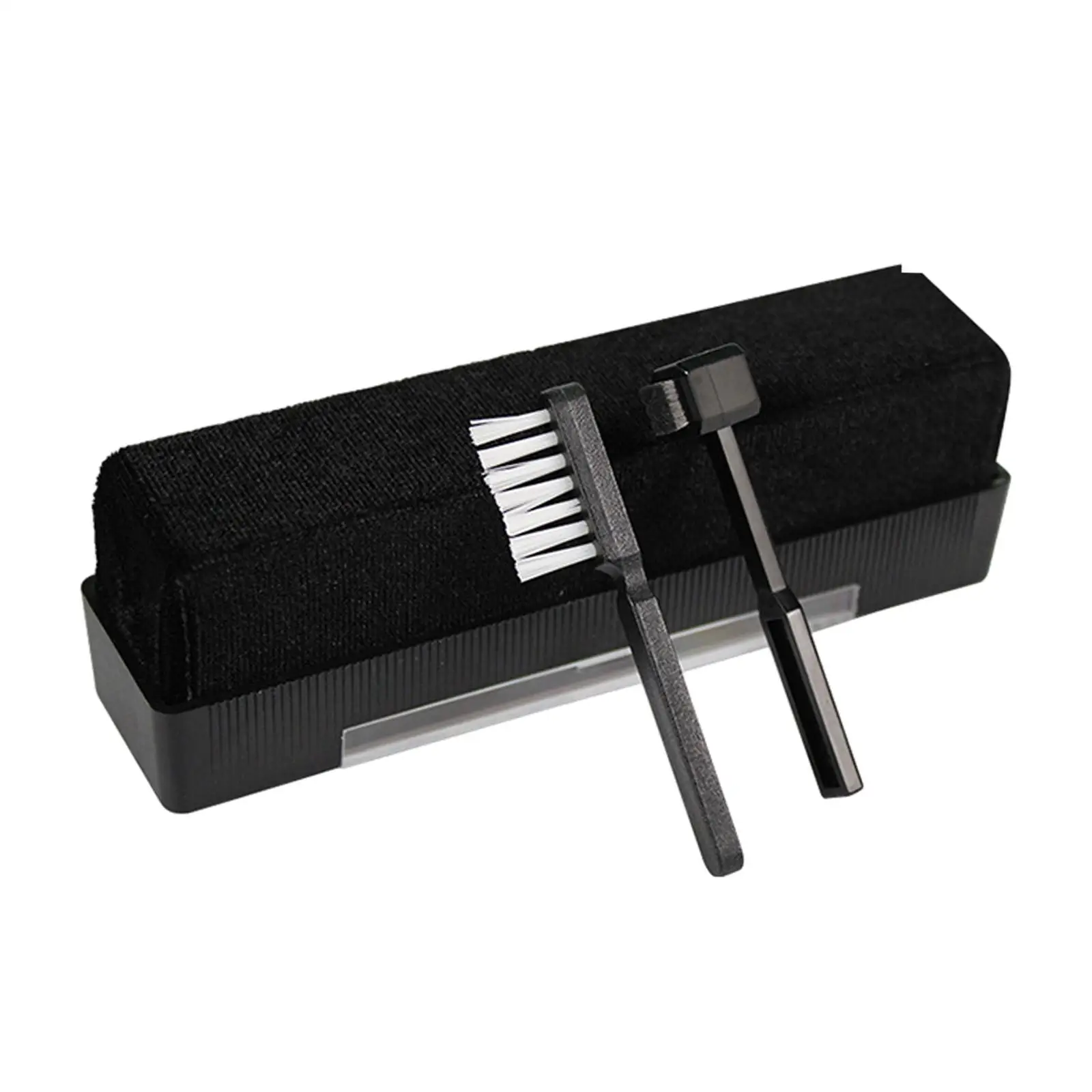 Escova de vinil Stylus para toca-discos, Limpador de discos, Vcd DVD, 3pcs