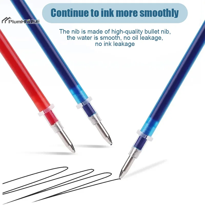 10PCS Water-Soluble Disappearing Pen Stitch Marker Draw Grid On Fabric Embroidery Temporary Erasable Marking Refills Sewing Tool