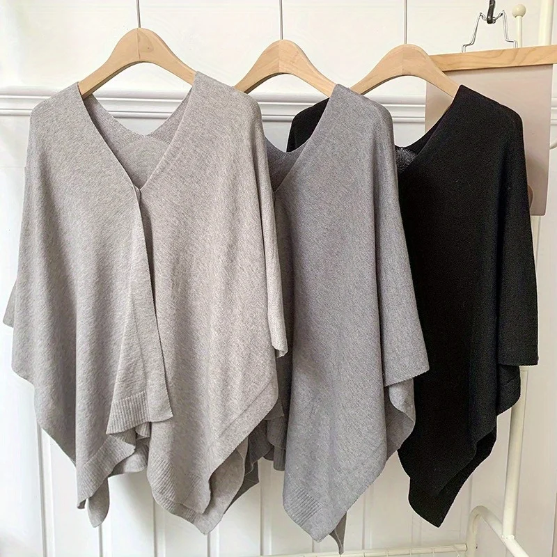 日焼け止めショールロング多用途ケープファッショナブルなニットカーディガン女性の肌に優しい夏薄いスタイル西洋スタイルフード付き