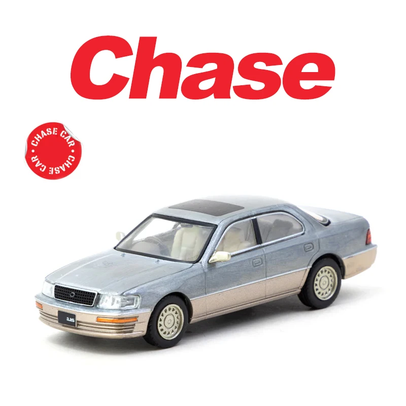 Tarmac Works 1:64 TW LS400 Champagne Beige Metallic alloy car model Chase