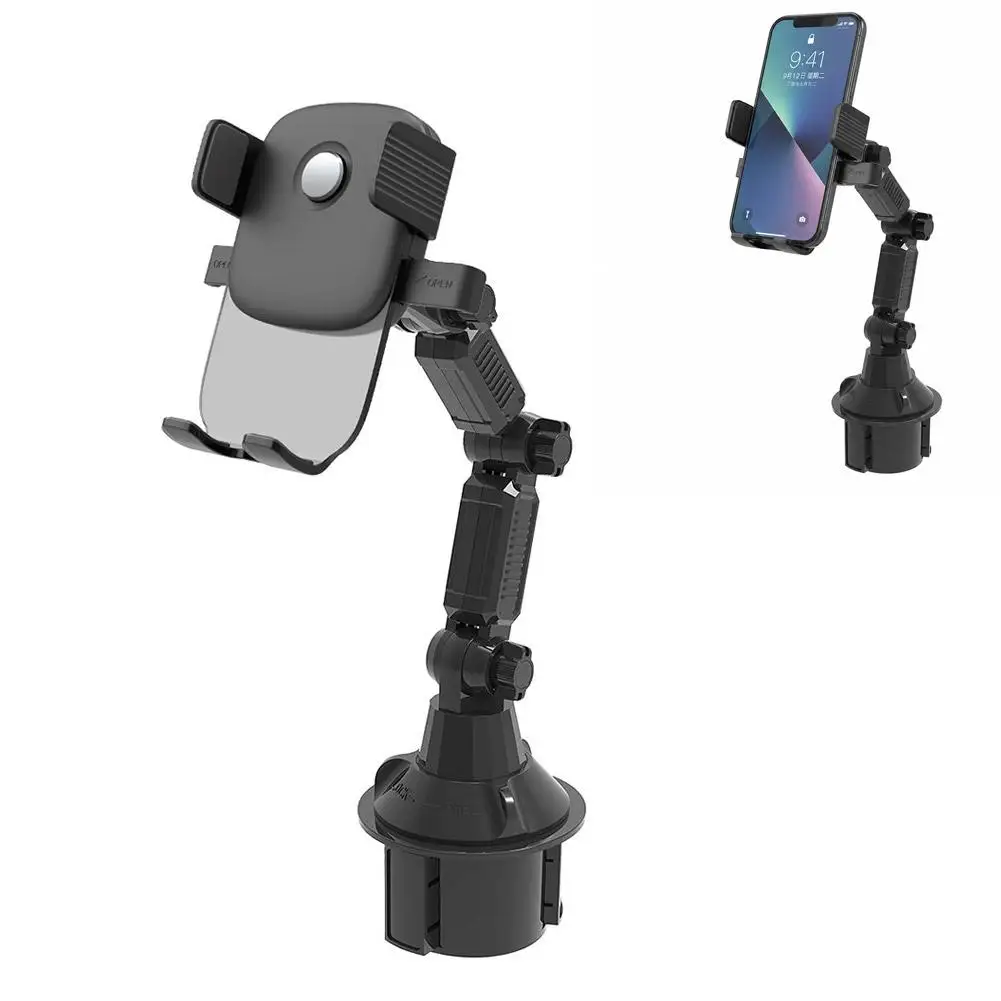 Auto-Getränkehalter-Handyhalterung mit starkem Magnet und 360-Grad-Drehung für das Armaturenbrett ° Mehrgelenkarm, universeller Handyhalter – Detail 1
