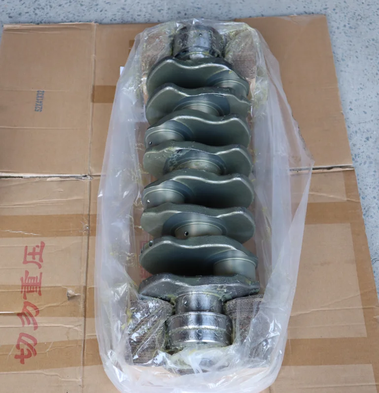 Novo Virabrequim 4HK1-TCS para Caminhões ISUZU 700P FTR NPR - Peça de Motor 8-98029270-11-87618434-0