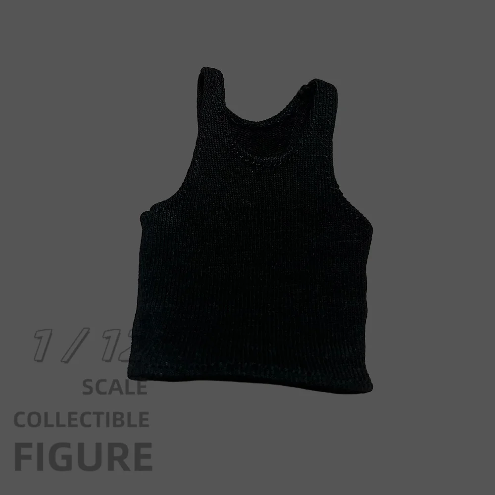 Colete fino masculino em escala 1/12, tanque esportivo para bonecos de ação de 6 polegadas 3A MEZCO