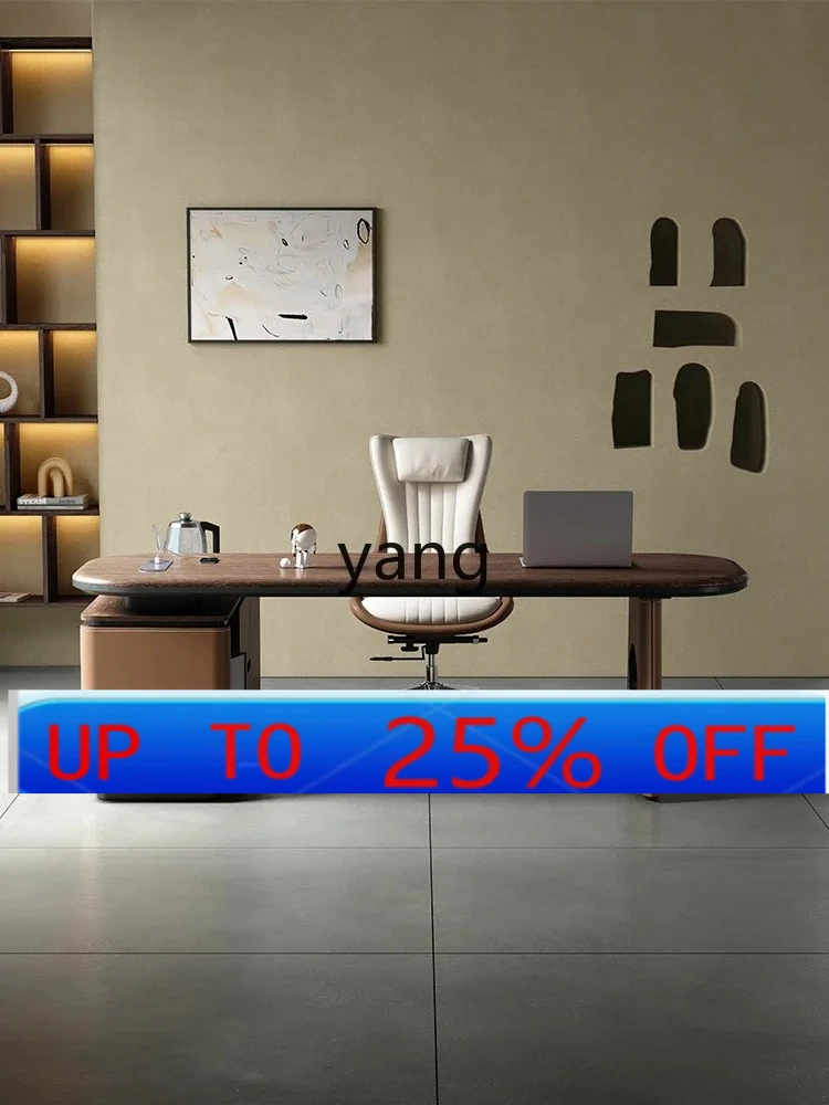 LMM Corner Desk Home Study Furniture Suit Combination Retro Style  Model Computer Desk