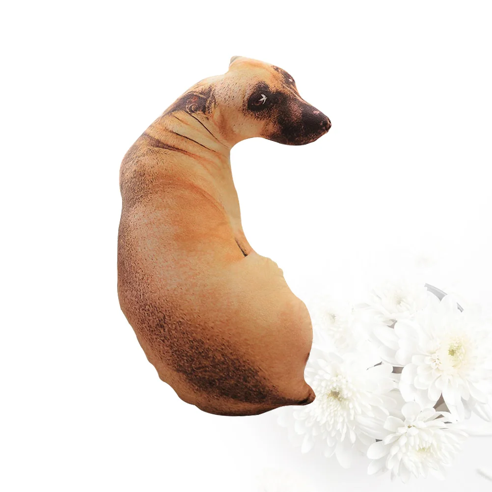Juguetes de simulación para perros, almohada 3D para perros, almohada de abrazo lavable portátil para cama, sofá, coche, decoración, regalo creativo