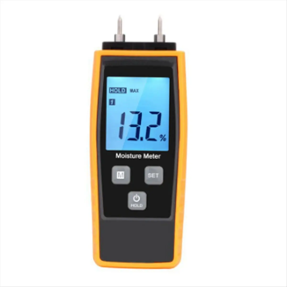RZ660 Wood Moisture Meter Hygrometer Timber Damp Detector Tree Density Digital Wood Humidity Tester