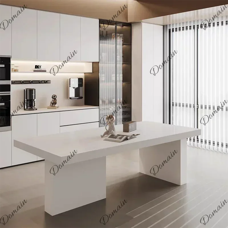 IHX XX Luxury Keep Kitchen Tables Tall Modern Nordic Style Dining Tables Rectangle WarmTavolo Rotondo Pranzo Dining Room Furnitu