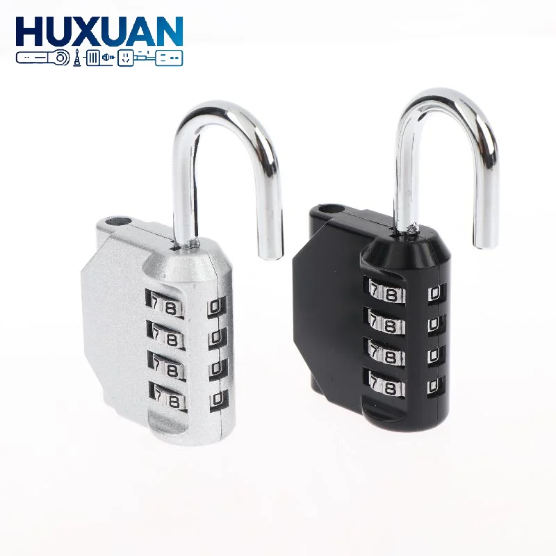 4 Digit Padlock for Storage Sheds and Cabinets Waterproof and Reset Combination