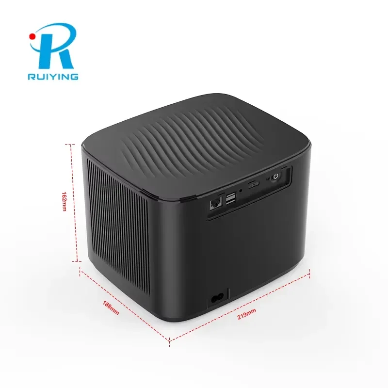 Smart Mini Projector with WiFi and Bluetooth, Auto Focus & Keystone Portable Outdoor Projector, 1080P Supported Home