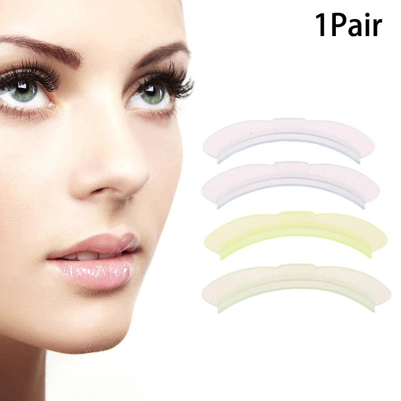 1 Paar Lash Lift Siliconen Pads Boogvormige Wimper Permanent 3d Krultang Ooglapjes Applicator Tools Wimpers Extensie Accessoires