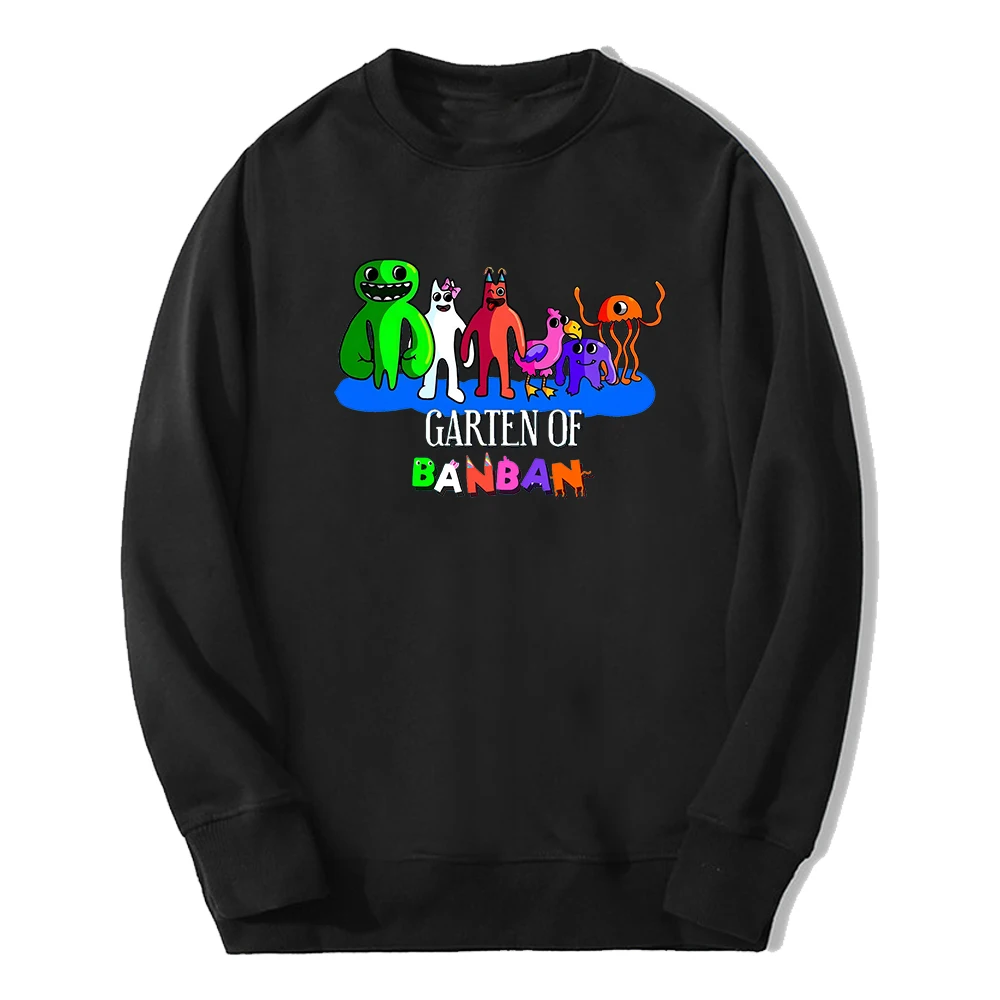 

Garten of Banban Cartoon Game Unisex Crewneck Long Sleeve Streetwear Women Men Sweatshirt 2023 New Funny Clothes