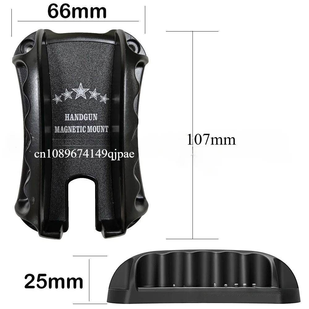 Tactical Magnetic Gun Mount Quick Draw Gun Magnet Handgun Pistol Holster for Glock G17 G19 G22 G34 G43X M1911 USP Accessories