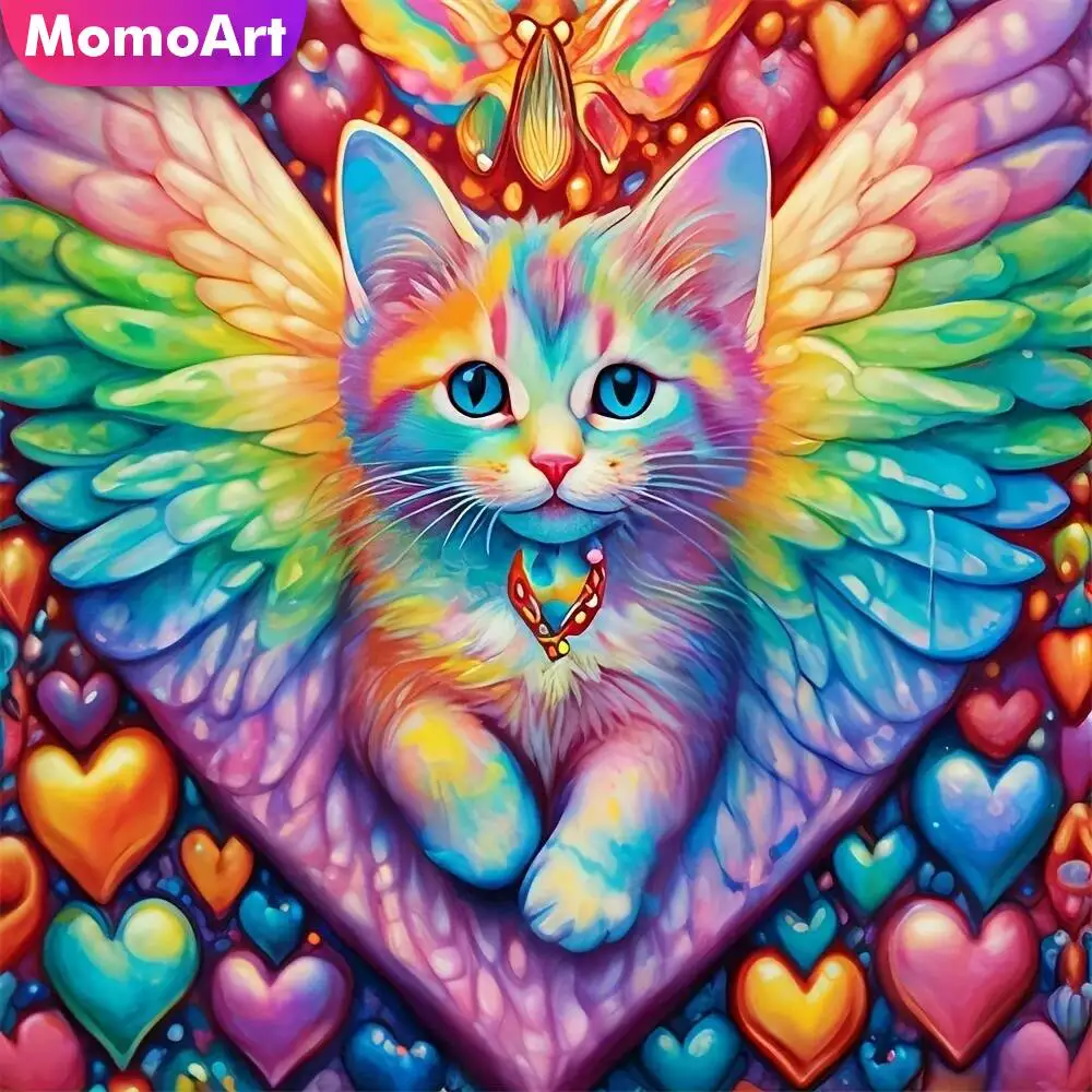 Momoart Bär Diamant Mosaik Tier voller Runde Diamant Malerei Mond Stickerei neue Ankunft handgemachte Hobby