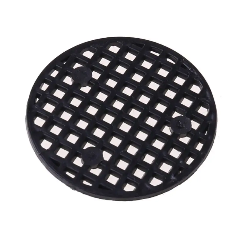 100 Pack Plastic Garden Flower Pot Pad Hole Mesh Gasket Round Shaped Plant Potting Bonsai Bottom Mat Garden Pot Pad