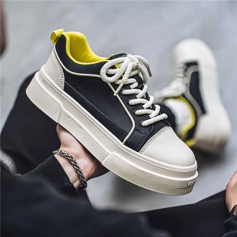 

Осенняя мужская спортивная обувь с круглыми ногами, повседневные кроссовки, мужские дышащие кроссовки Tenismenculine Athlete, маленькая цена