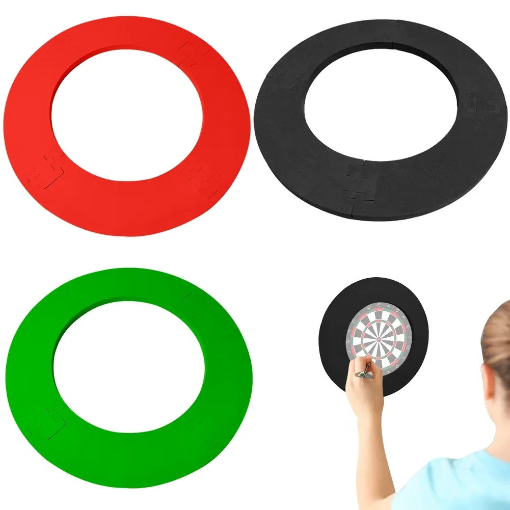 

EVA Dartboard Surround Jigsaw Dart Board Ring Splicing Dart Board Wall Protector Darts Accessories