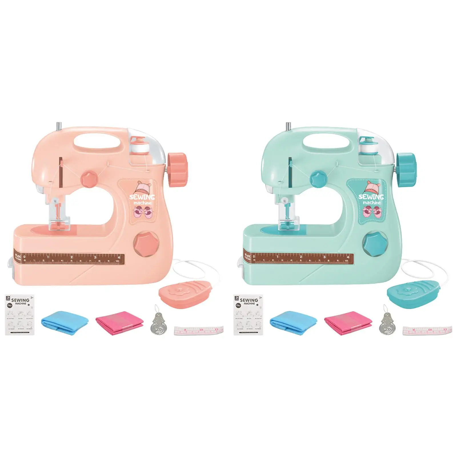 어린이를 위한 휴대용 재봉틀 제작 수선 기계 학습 장난감