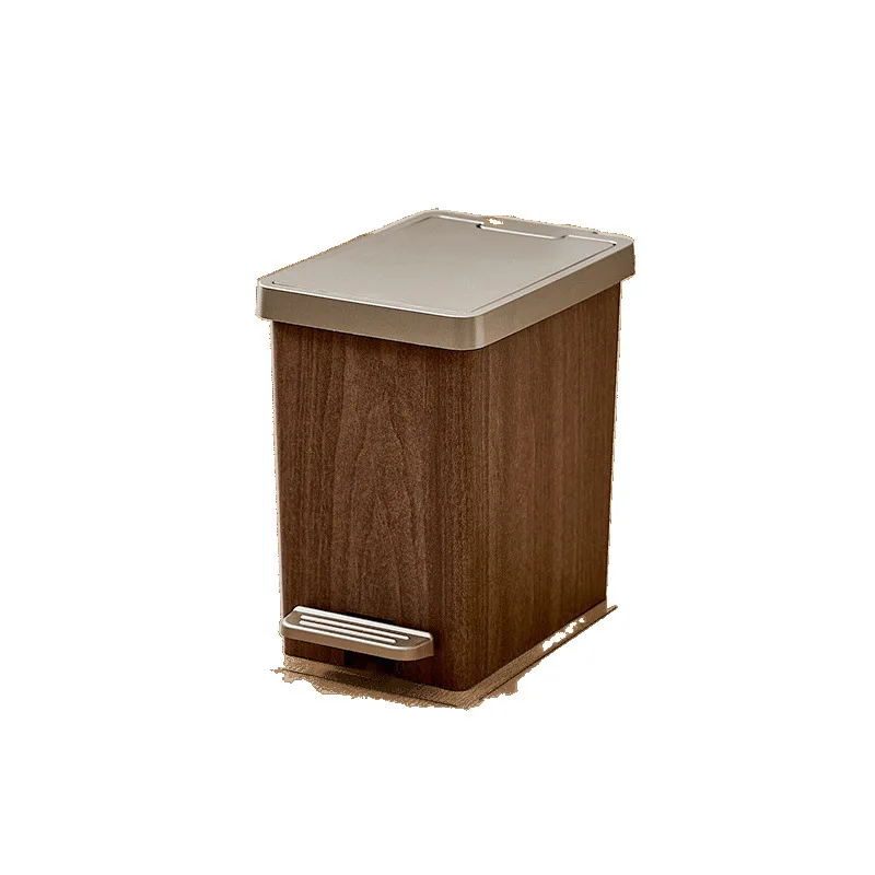 

New Chinese trash can, light luxury, household, bathroom, living room, kitchen, bedroom with cover