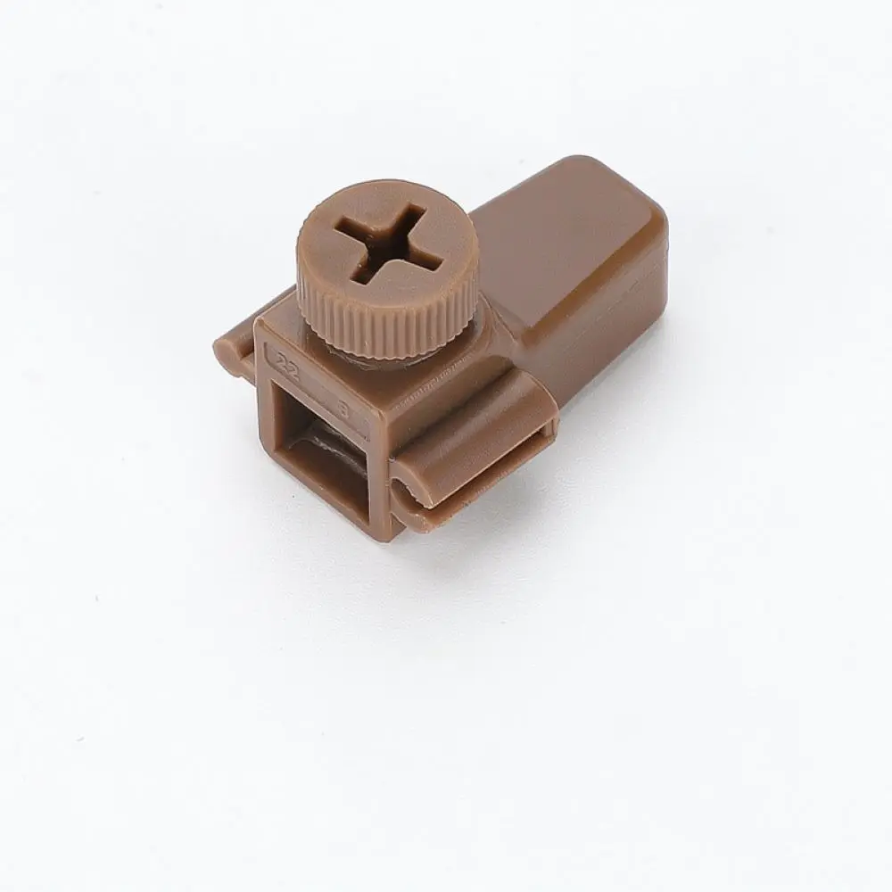 For Jingming Twist On Electrical Wire Connector Spring Terminal Cap Closed End Cable Joint Black Insulated Part