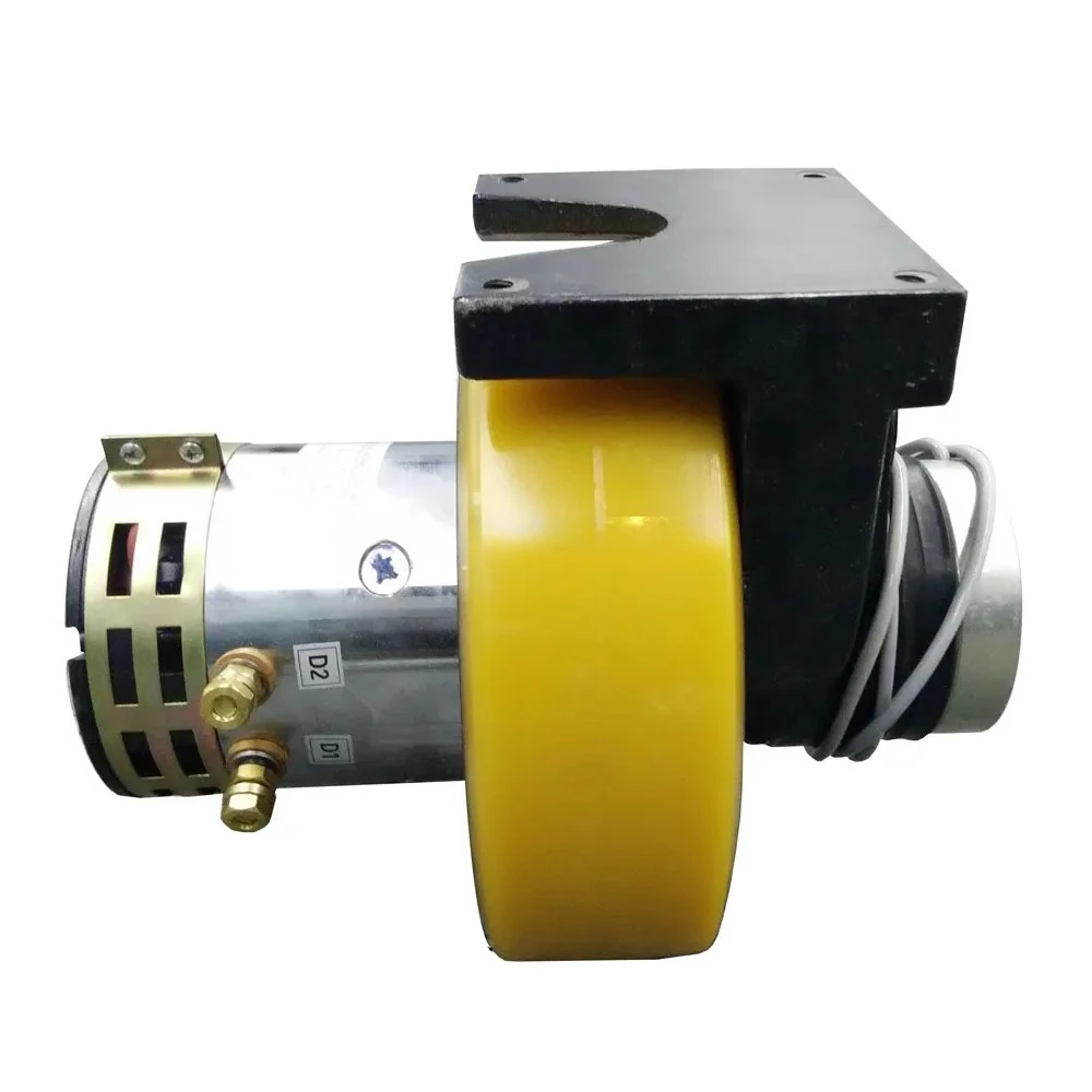 

1,2 кВт горизонтальное приводное колесо, система привода двигателя постоянного тока, колеса для поддона, приводное колесо для вилочного погрузчика в сборе