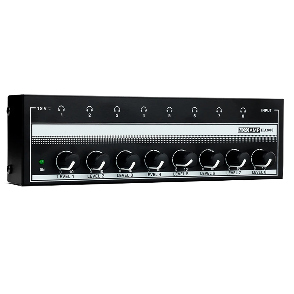 Ultra-Compact 8 Channel Stereo Headphone Amp 1
