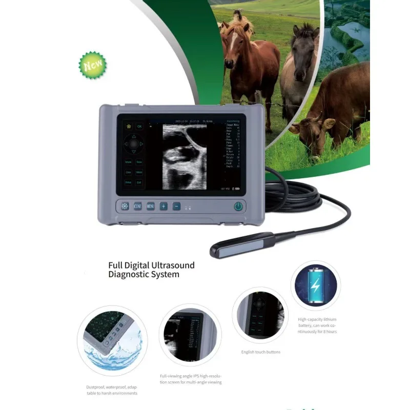 Medical Ultrasound Handheld Full Digital Portable Small Size Veterinary Ultrasound Medical Devices