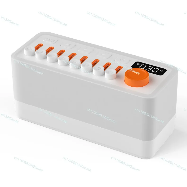 Fotografia 5: Caixa de Som Inteligente para Auxílio ao Sono com Luz Noturna RGB e Bluetooth para Audição Noturna