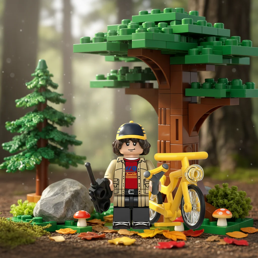 

Конструктор-фигурки для детей: Дастин, Эдди, Векна, Нэнси, Макс, Уилл из сериала «Хоррор»